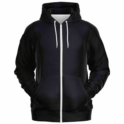 Faith Athletic Zip-Up Black Hoodie