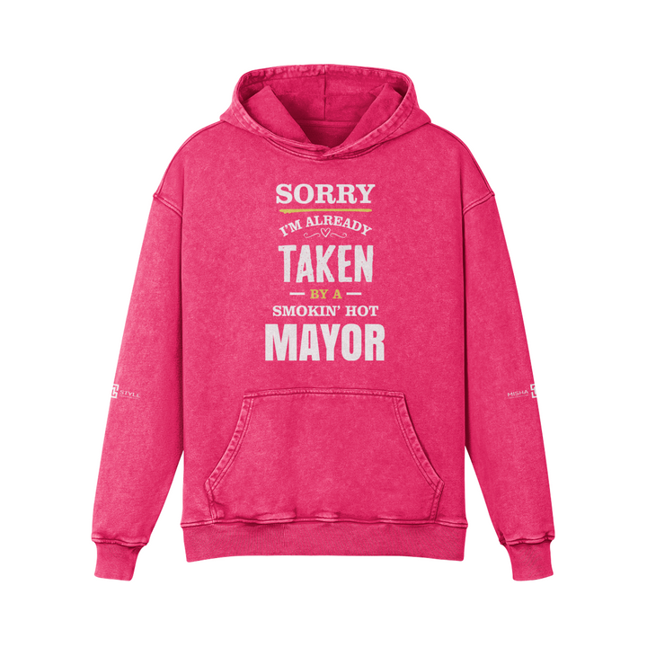 Super Heavyweight Faded Super Pink Hoodie