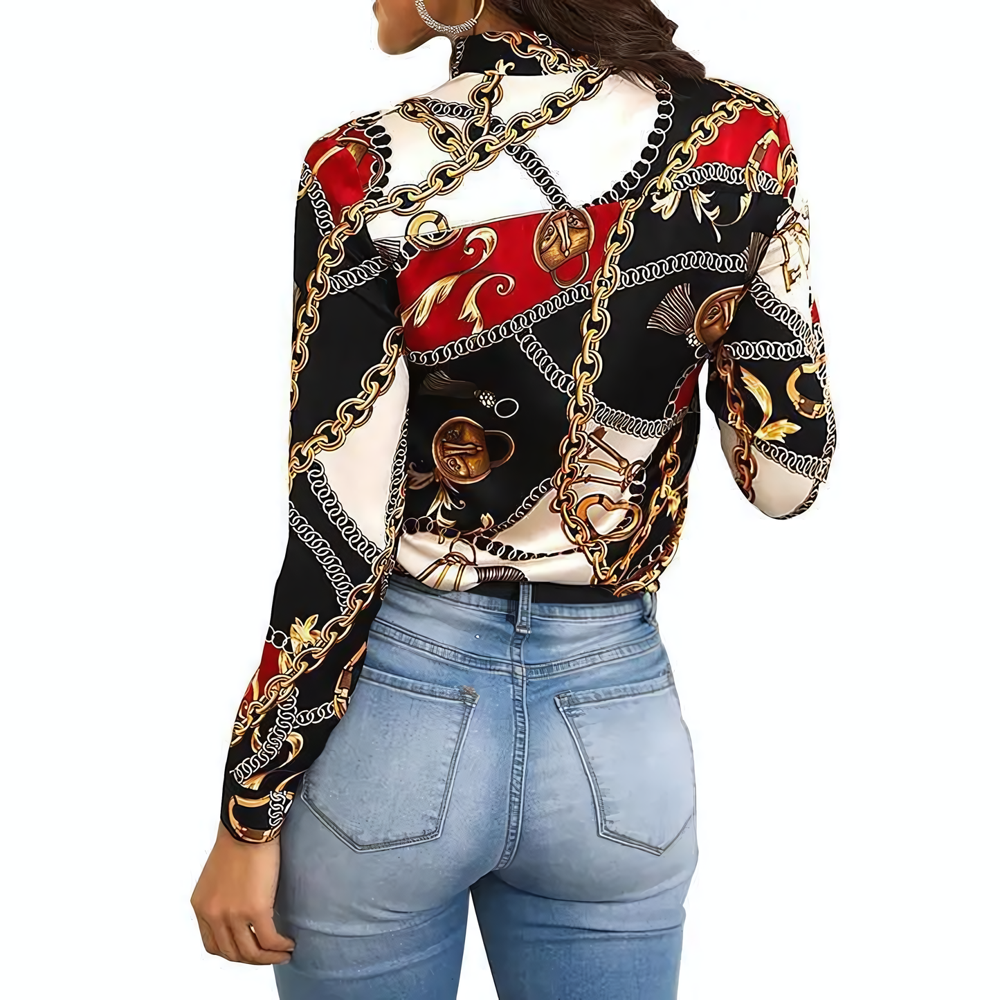 long-sleeved Women casual shirt