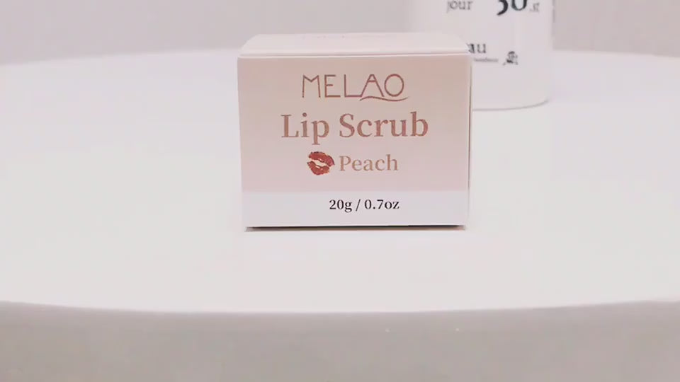 Long-Lasting Orange Lip Scrub