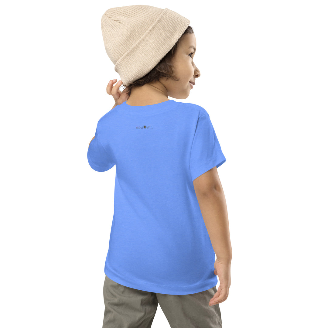 Little Whale Toddler Heather Columbia blue T-Shirt