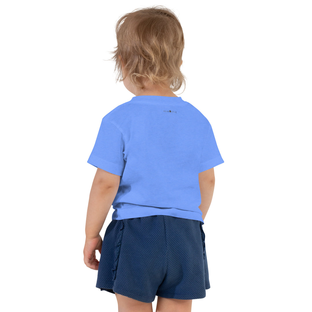 Little Whale Toddler Heather Columbia blue T-Shirt