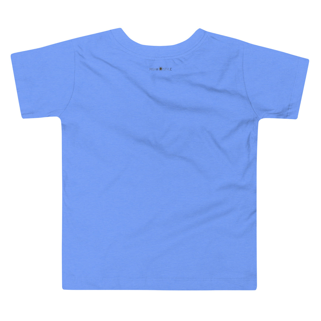 Little Whale Toddler Heather Columbia blue T-Shirt