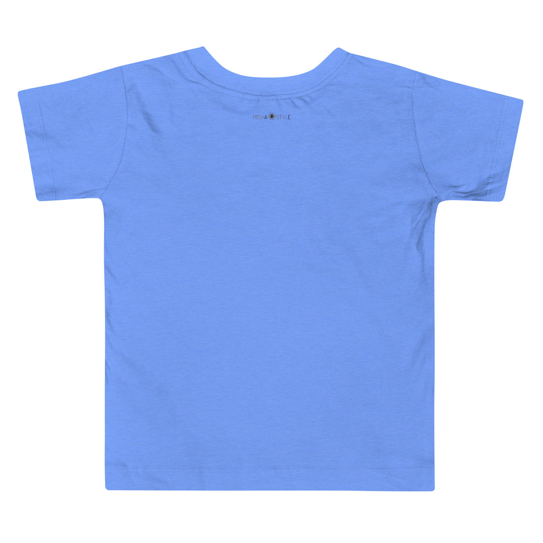 Little Whale Toddler Heather Columbia blue T-Shirt