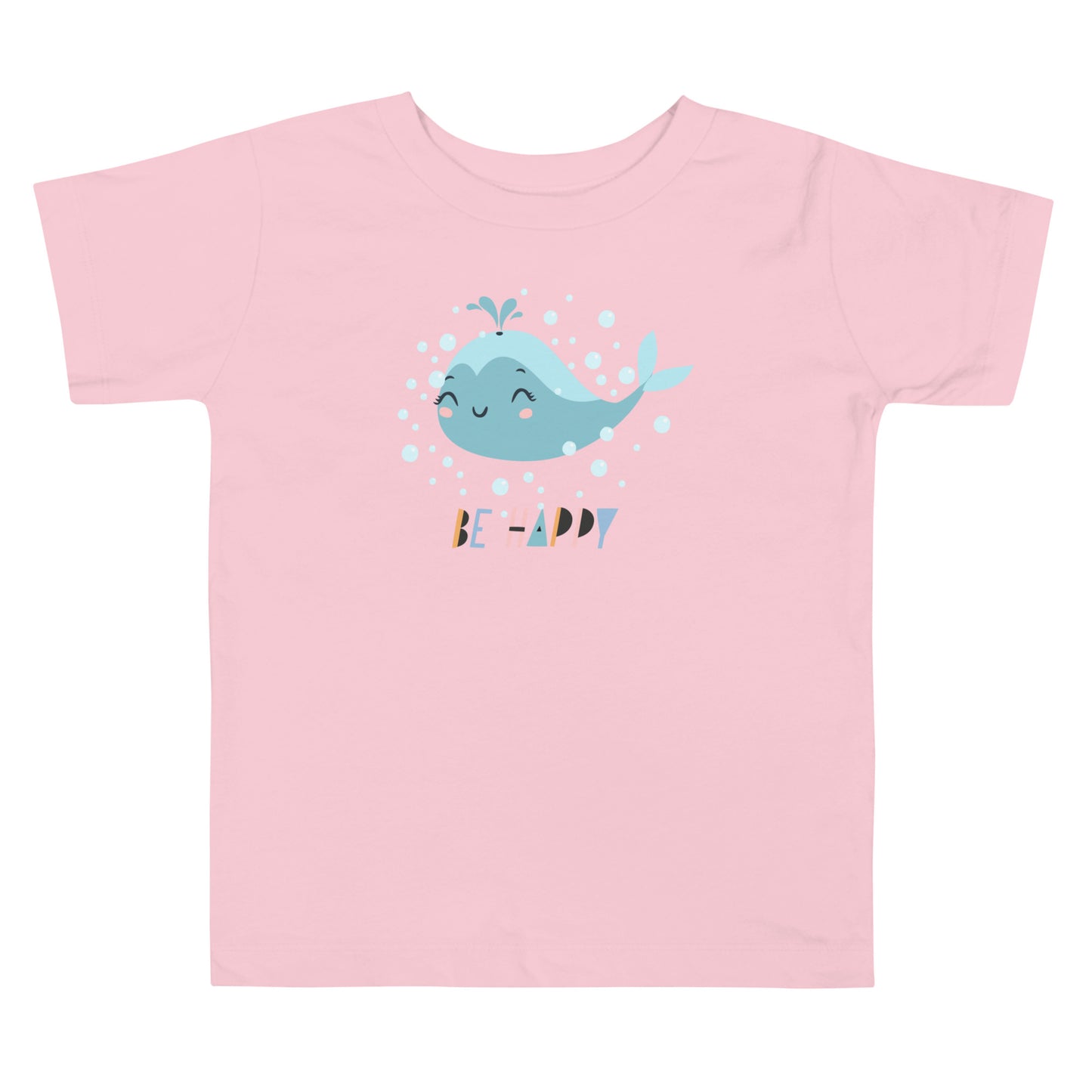 Little Whale Toddler Pink T-Shirt