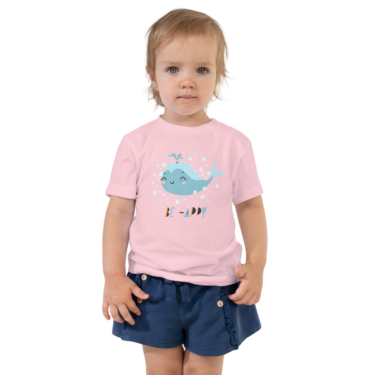 Little Whale Toddler Pink T-Shirt