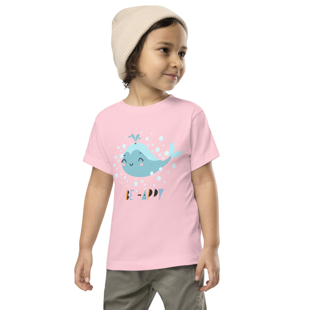 Little Whale Toddler Pink T-Shirt