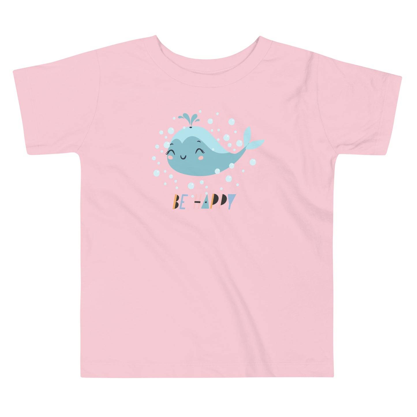 Little Whale Toddler Pink T-Shirt