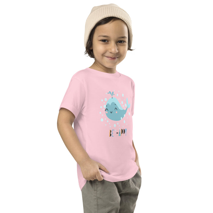 Little Whale Toddler Pink T-Shirt