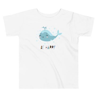 Little Whale Toddler White T-Shirt