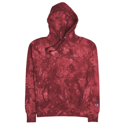 Women Champion tie-dye Red hoodie