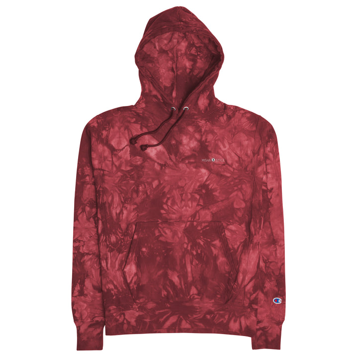 Women Champion tie-dye hoodie - Wine