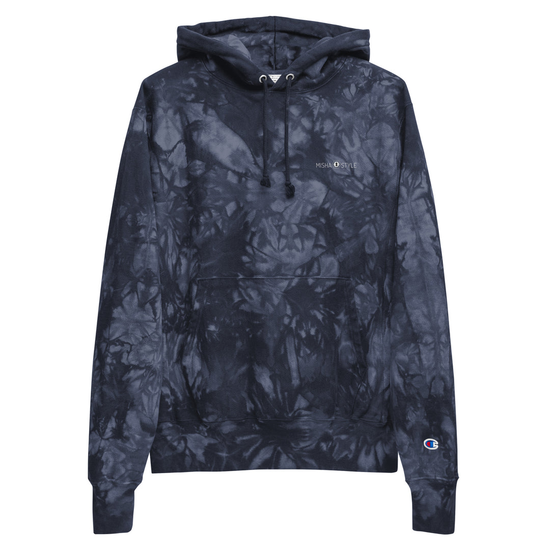 Women Champion tie-dye hoodie - Navy