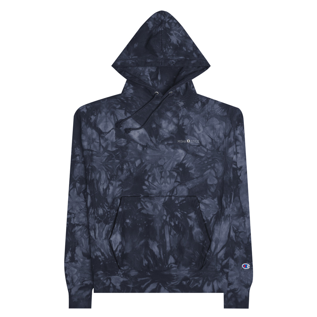 Women Champion tie-dye hoodie - Navy