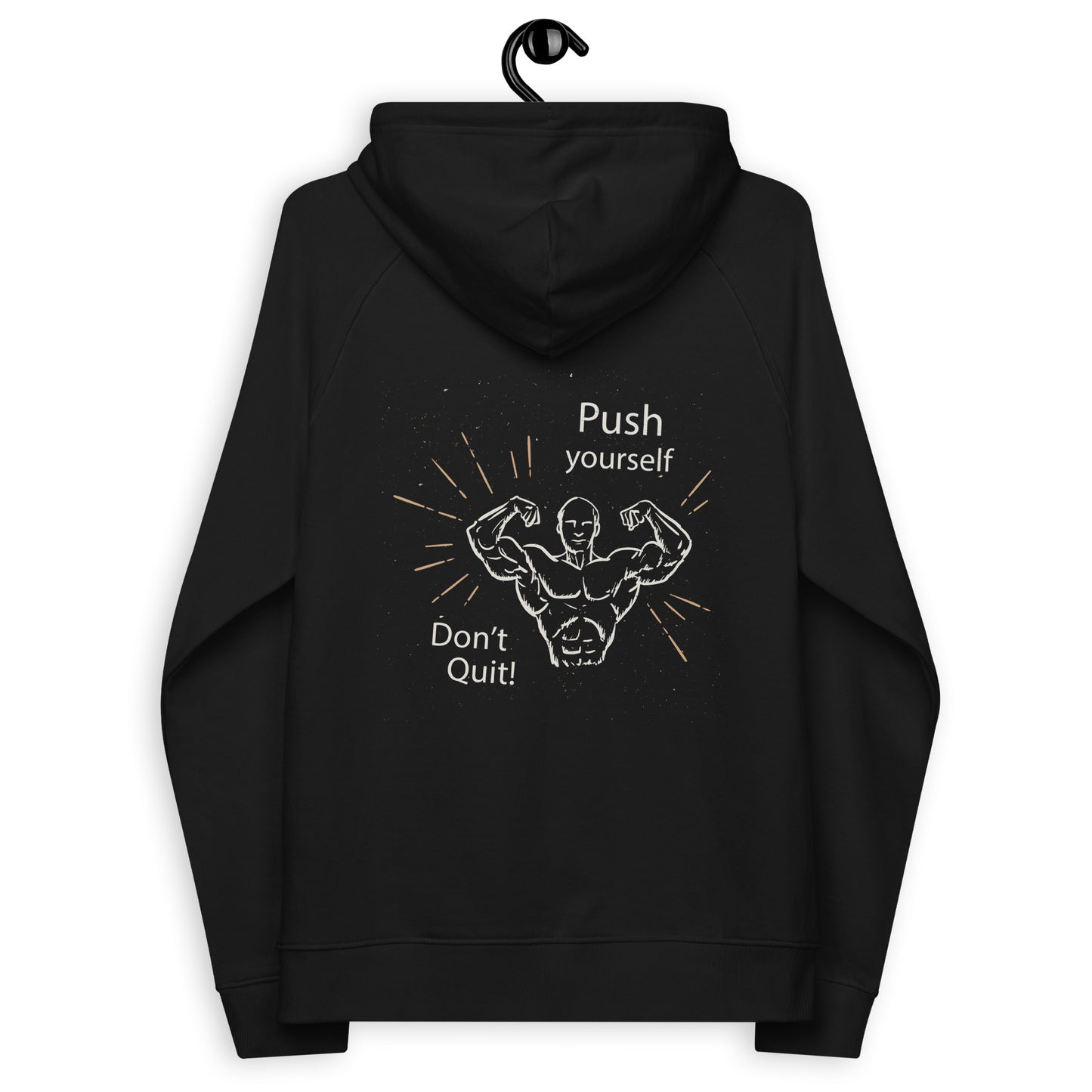 Don't Quit eco raglan Women hoodie