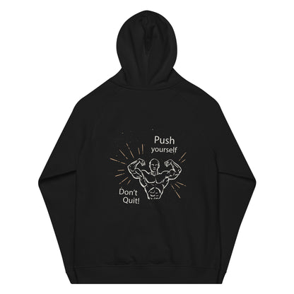 Don't Quit eco raglan Women hoodie