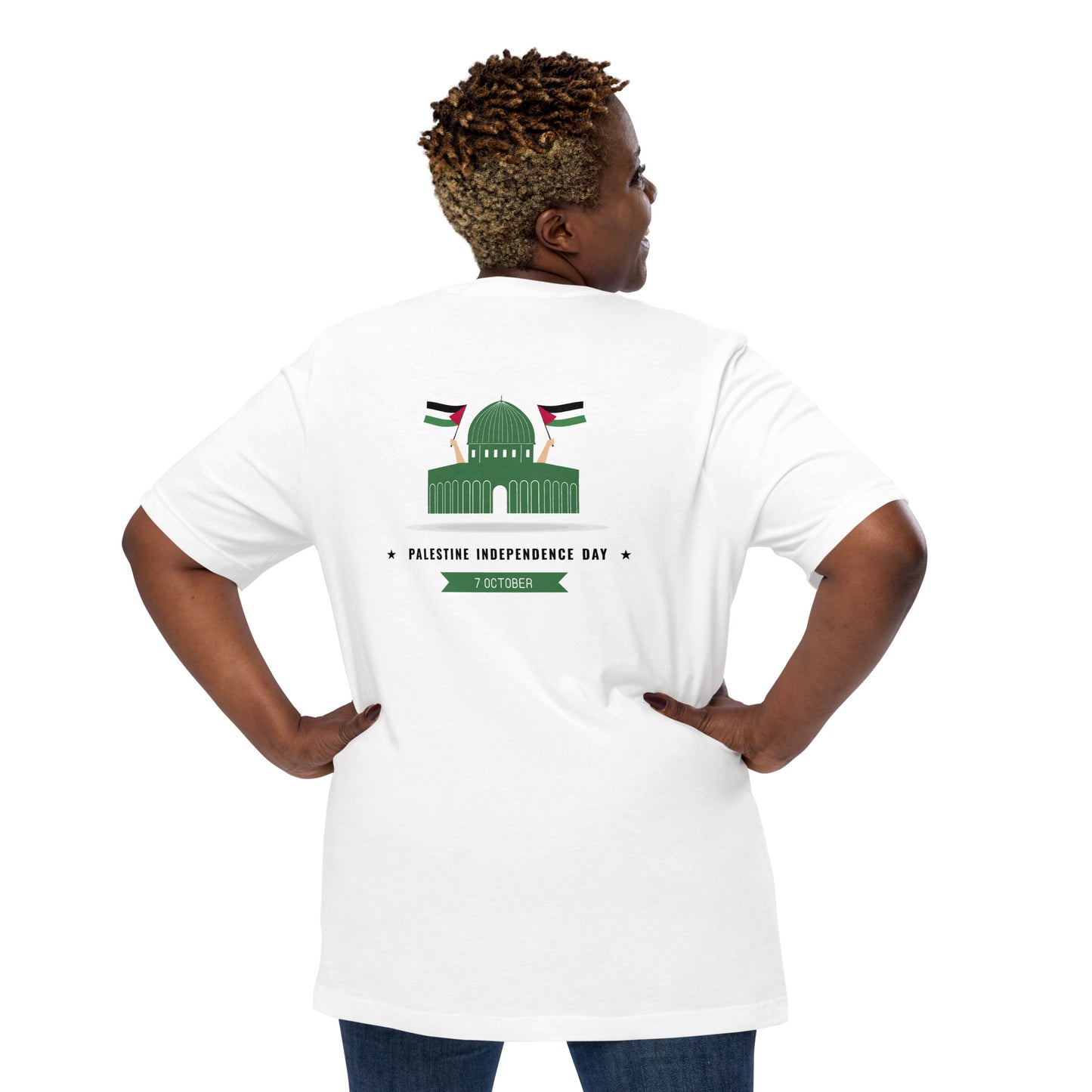 Flag Supporting Unisex T-shirt