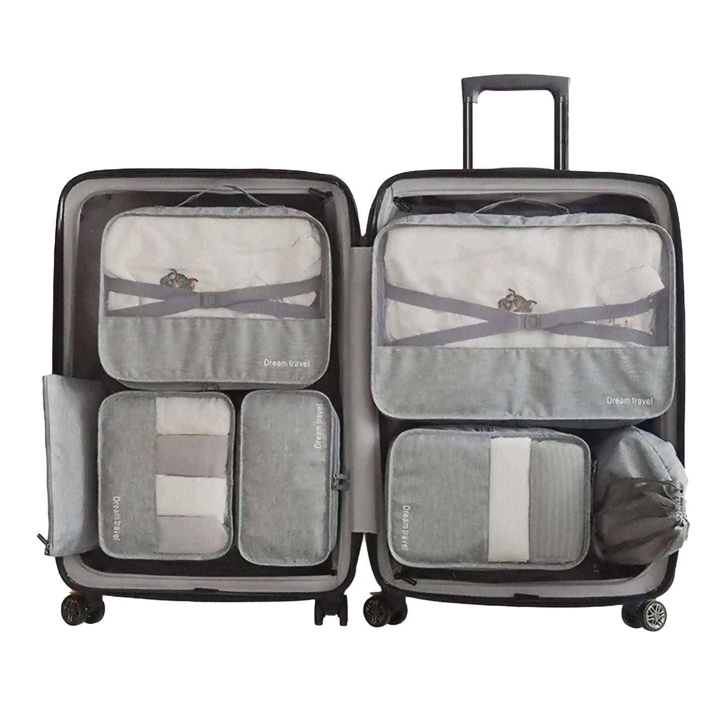 Waterproof 7 Pcs in 1 Luggage Storage Set