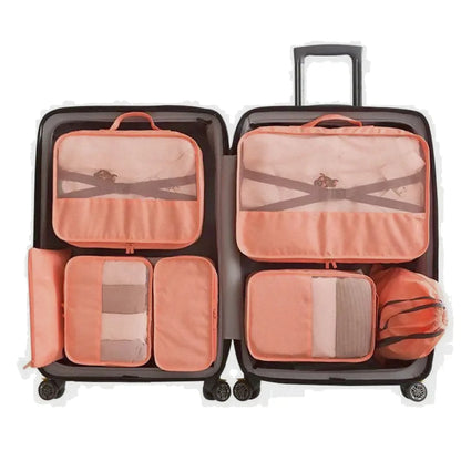 Waterproof 7 Pcs in 1 Luggage Storage Set