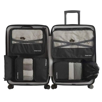 Waterproof 7 Pcs in 1 Luggage Storage Set