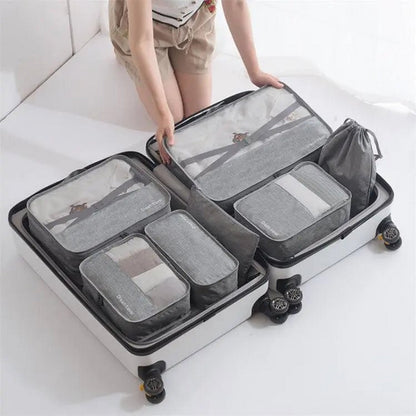 Waterproof 7 Pcs in 1 Luggage Storage Set