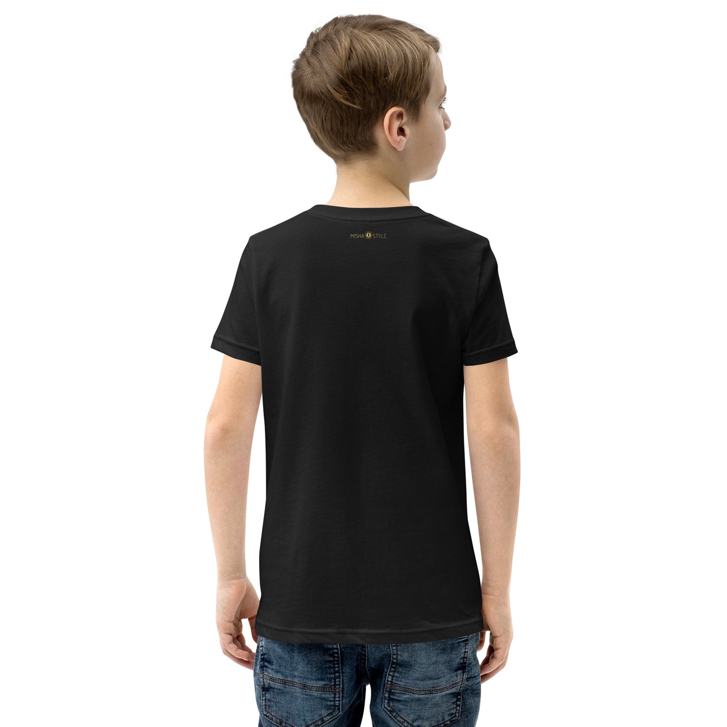 Belly Laugh Youth Short Sleeve Black T-Shirt