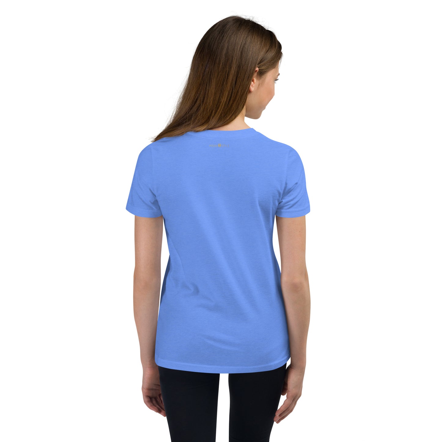 Youth Short Sleeve Blue T-Shirt