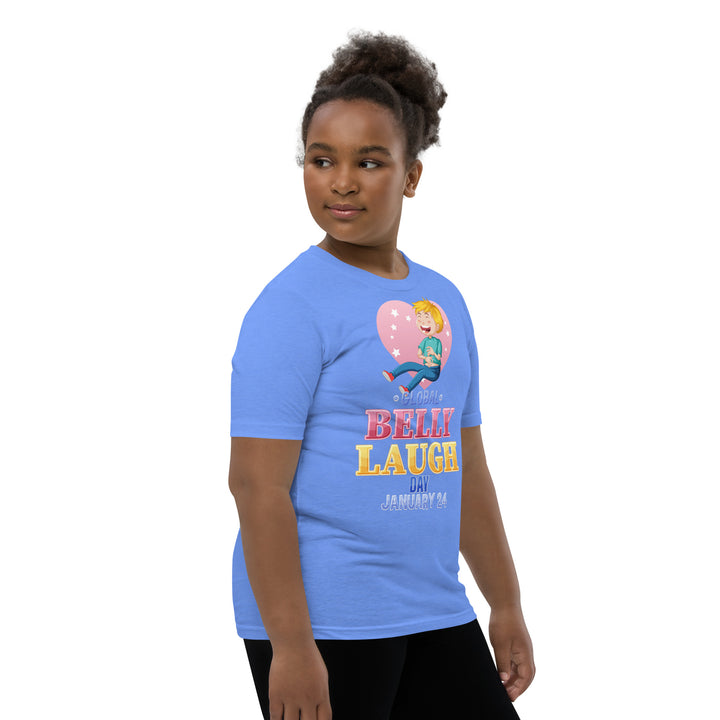 Youth Short Sleeve Blue T-Shirt