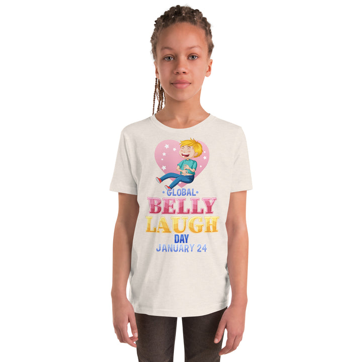 Belly Laugh Youth Short Sleeve Yellow's T-Shirt