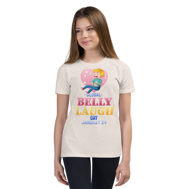 Belly Laugh Youth Short Sleeve Yellow's T-Shirt