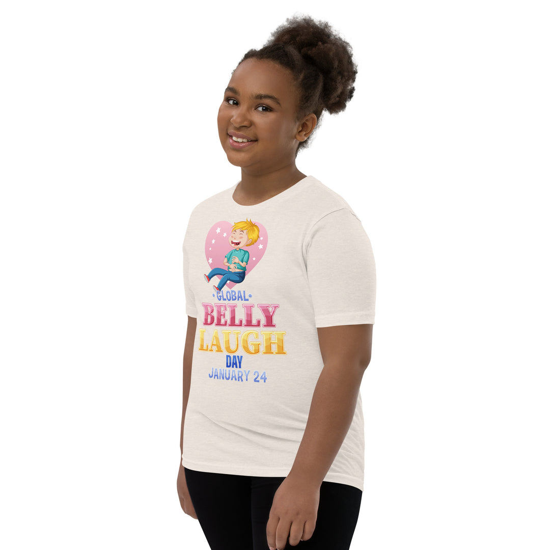 Belly Laugh Youth Short Sleeve Yellow's T-Shirt