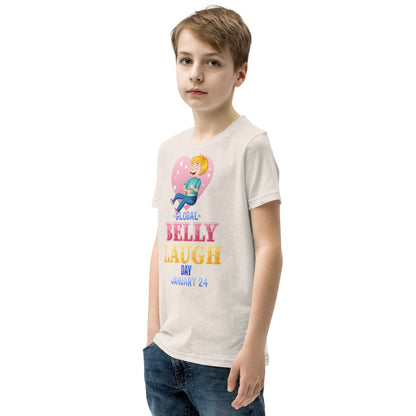 Belly Laugh Youth Short Sleeve Yellow's T-Shirt