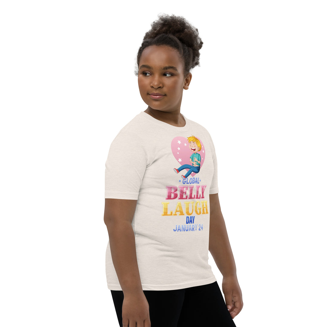 Belly Laugh Youth Short Sleeve Yellow's T-Shirt