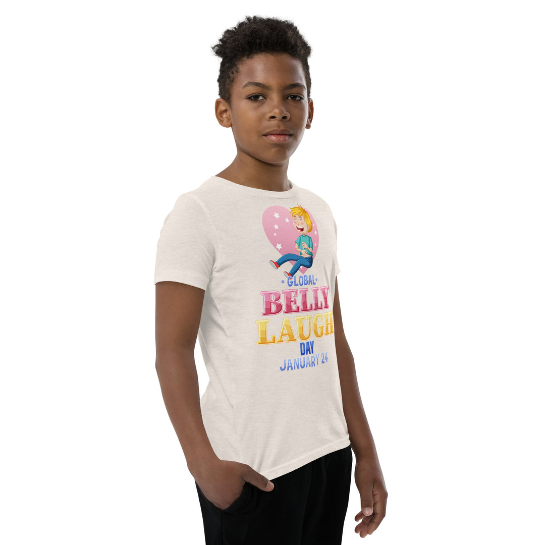 Belly Laugh Youth Short Sleeve Yellow's T-Shirt