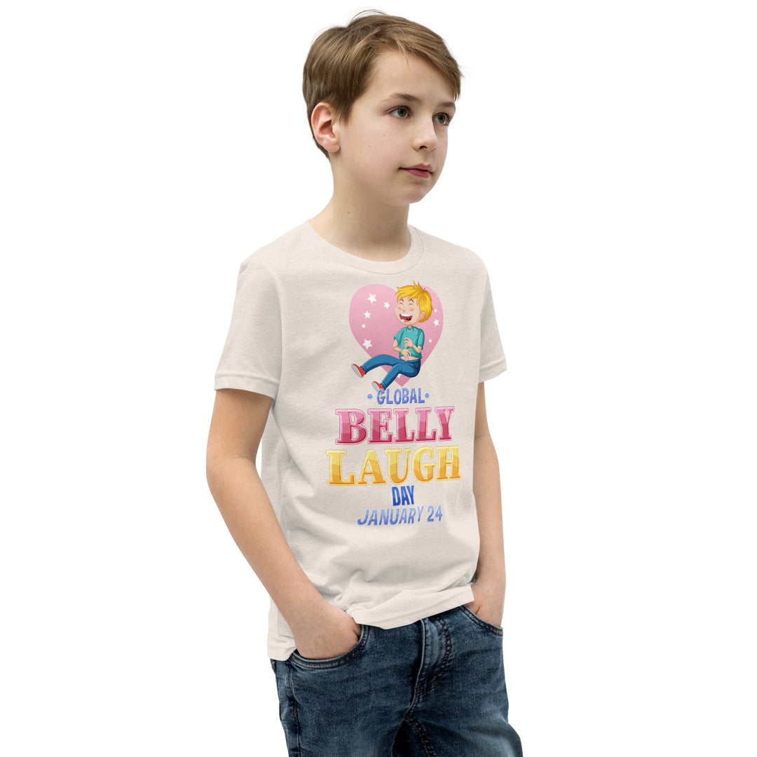 Belly Laugh Youth Short Sleeve Yellow's T-Shirt