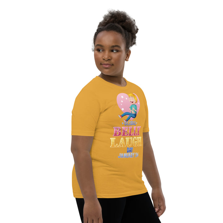 Belly Laugh Youth Short Sleeve Yellow's T-Shirt