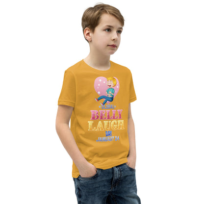 Belly Laugh Youth Short Sleeve Yellow's T-Shirt