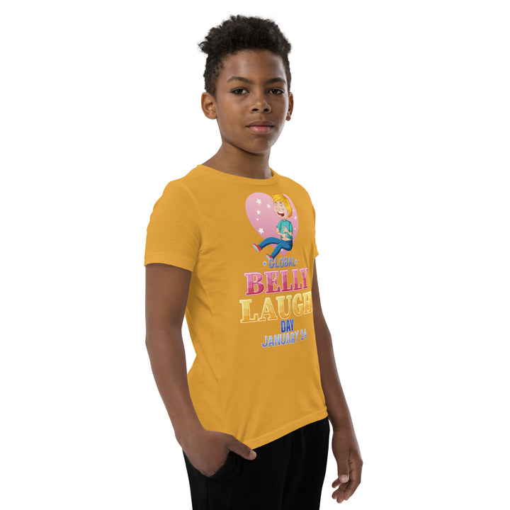 Belly Laugh Youth Short Sleeve Yellow's T-Shirt