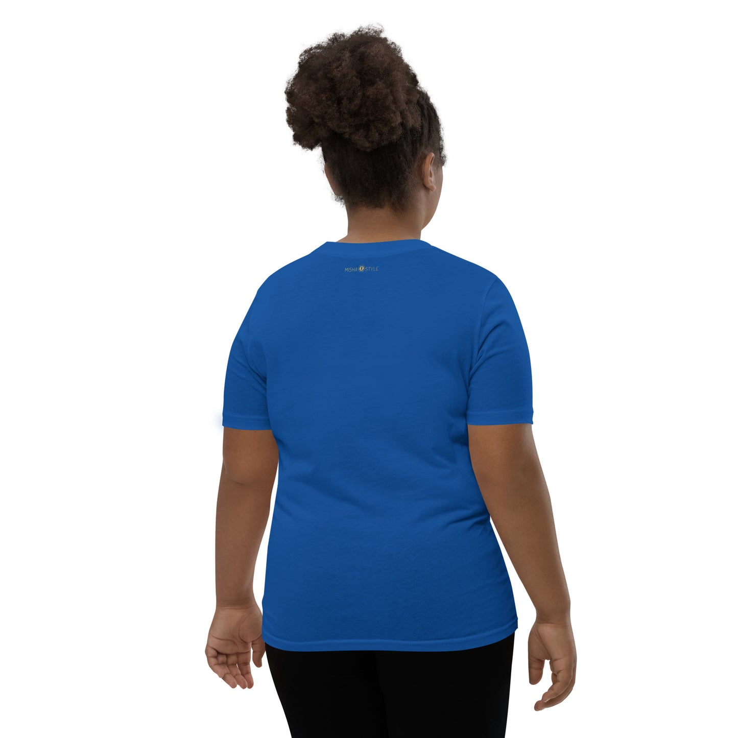 Youth Short Sleeve Blue T-Shirt