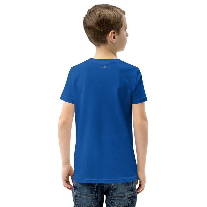 Youth Short Sleeve Blue T-Shirt