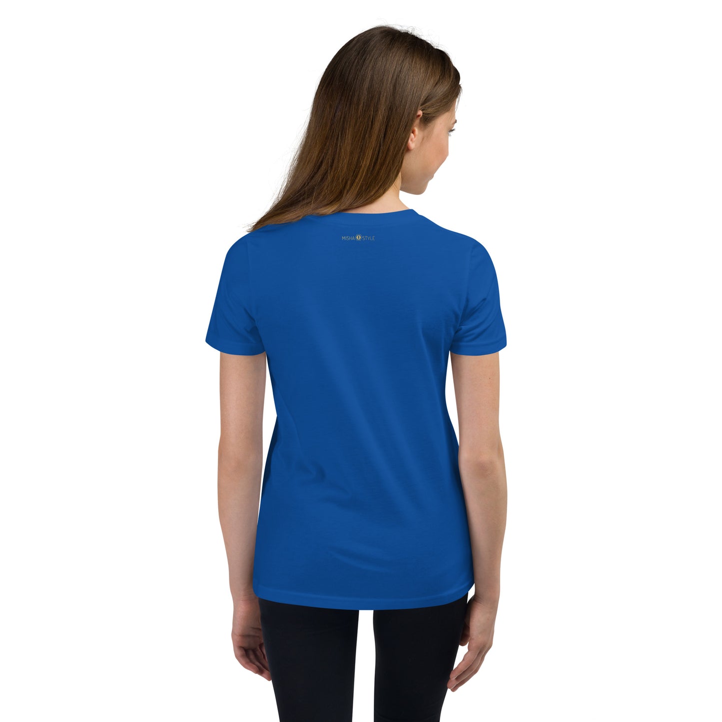 Youth Short Sleeve Blue T-Shirt