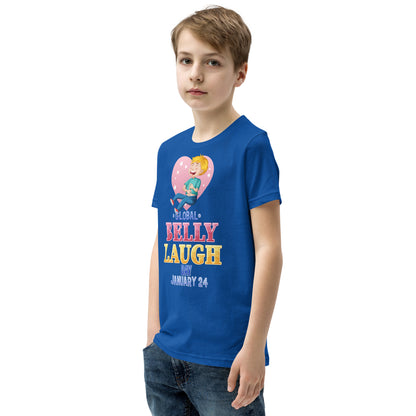 Youth Short Sleeve Blue T-Shirt