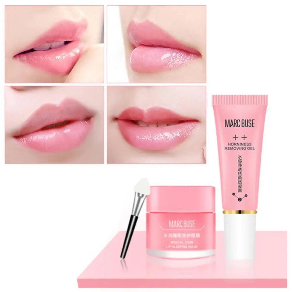 2 Pieces Lip Care Set Gel and Mask - Mishastyle