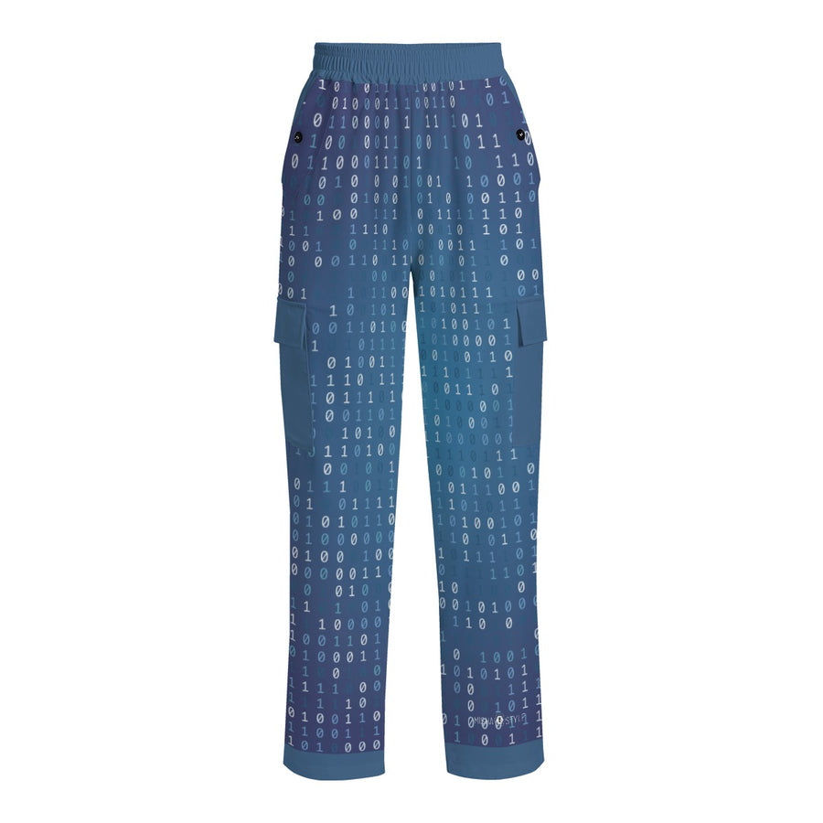 Women's Bib Overall Luxury Pant - E-Blue