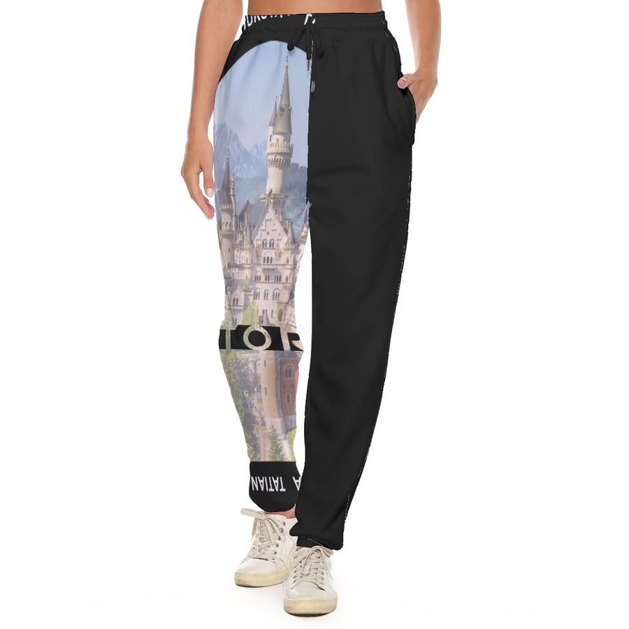 Women's Castle Casual Pants - Black