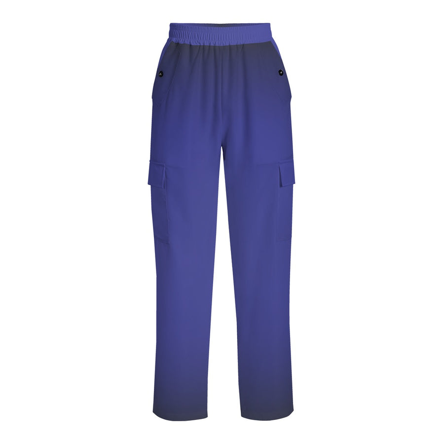 Women's Bib Overall Luxury Pant - Navy