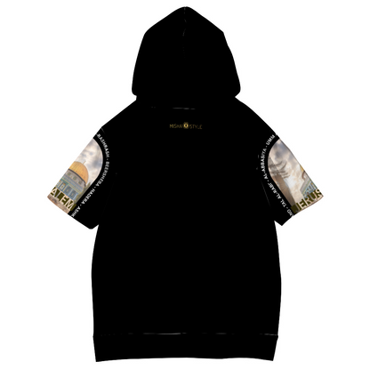 Jerusalem Breathable Short Sleeve Hoodie