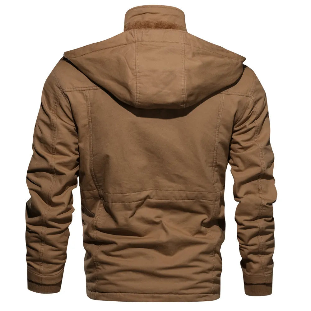 Casual Military Men Thick Jacket