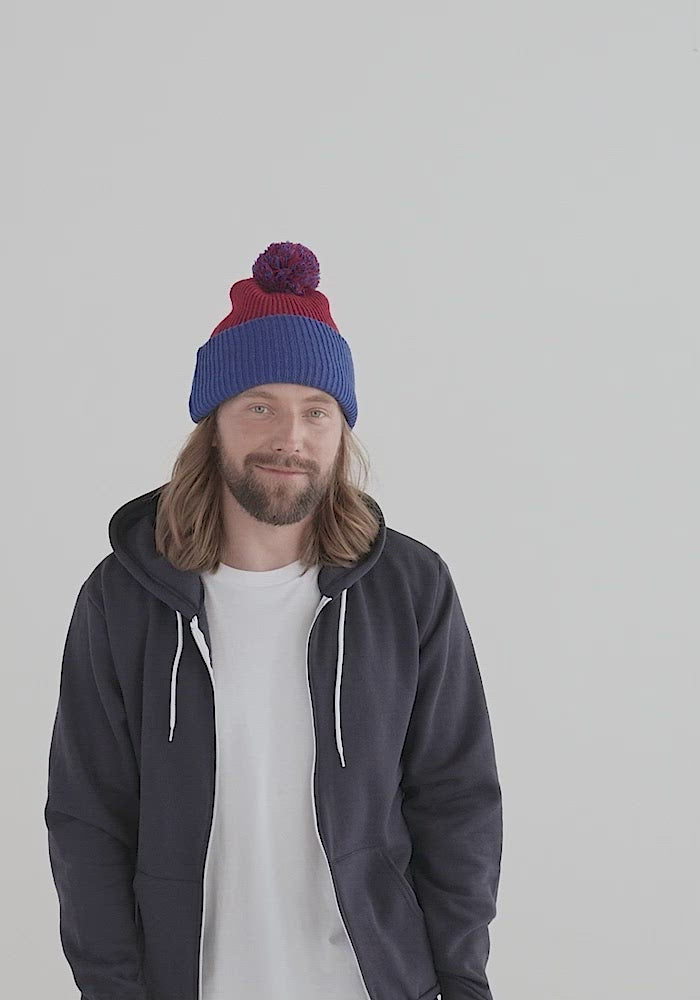 Speckled Pom-Pom Beanie Sportsman SP70.mp4