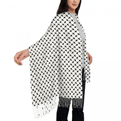 keffiyeh Tassel Scarf Neckerchief